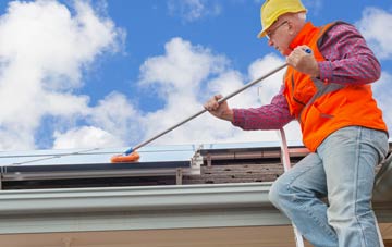 Shepperdine soft wash roof cleaning